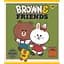 Набір зошитів Yes Line Friends А5 в лінійку 12 аркушів 10 шт. (766806) - мініатюра 1