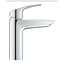 Змішувач для умивальника M-Size + натискний донний клапан Grohe Eurosmart New 23923003 Хром - мініатюра 2