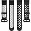 Ремінець DK CDK Silicone Sport Band Nike для Xiaomi Redmi Watch (012954) (black / grey) - мініатюра 3
