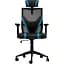 Геймерское кресло GT Racer черное с синим (X-6674 Black/Blue) - миниатюра 1