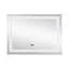 Дзеркало Qtap Mideya 800x600 (DC-F904) з LED-підсвічуванням та антизапотіванням QT2078F904W, Білий - мініатюра 3