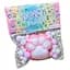 Сквіш антістрес UFT Squish Cat Paw Fluffy 11 Пухнаста лапка Pink - мініатюра 1