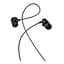 Проводные наушники вакуумные с микрофоном черные 3.5mm Hoco M60 Perfect Sound Universal 1.2m - миниатюра 3