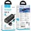 Сетевой удлинитель Hoco AC10A Barry PD65W GaN (2C2A with 1 socket) Desktop Charger Black - миниатюра 5