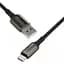 Кабель Proove Dense Metal USB-A to USB-С 1m Black (CCDM20001201) [133338] - мініатюра 3