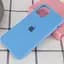 Чохол Silicone Case AA Apple iPhone 11 Pro Max 6.5" Синій / Cornflower - мініатюра 2