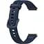 Ремінець DK для Huawei Band 7 Silicone Sport Band Classic (Dark Blue) - мініатюра 1