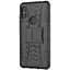 Чохол-накладка Toto Dazzle Kickstand 2 in 1 Case Xiaomi Redmi Note 6 Pro Black - мініатюра 1