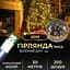 Гірлянда Роса GarlandoPro нитка GarlandoPro 200 LED довжина 20 м від USB зелена, мультиколор (USB200L20MGML) - мініатюра 1