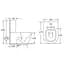 Унитаз-компакт Volle Libra 13-41-506 с сидением Soft Close, Белый - миниатюра 2