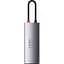 USB-хаб Baseus Metal Gleam Series 5 в 1 Multifunctional Gray [WKWG020013] [96294] - мініатюра 5