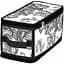 Корзина Idea Home Anthracite Flowers DB-23 с крышкой 30x15x15 см (DB-23 прям. з/кр с/блеск Anthracite Flowers) - миниатюра 1