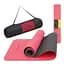 Килимок спортивний Cornix TPE 183 x 61 x 0.6 см для йоги та фітнесу XR-0006 Red/Black - мініатюра 5