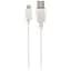 Кабель Maxlife Сable USB - Lightning 3.0m 2A White - миниатюра 1