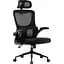 Офісне крісло GT Racer X-5728 Black [125604] - мініатюра 1