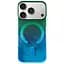 Чохол TPU Shiny Mountain (MagFit) для Apple iPhone 17 Pro Max (6.9) Green / Blue - мініатюра 2