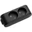 Колодка для подовжувача Panasonic X-tendia 2 гнізда black (WLTB02202BL-UA) - мініатюра 1