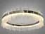 Подвесной светильник LED Diasha 817/800CH 190Вт, хром, регулируемая высота 80 см, для гостиной, коридора - миниатюра 2