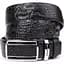 Ремень-автомат Crocodile Leather 3,7х115 см acs0029609 - миниатюра 1