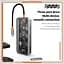 USB type C HUB 10 in 1 PD100W 4K 30 Гц RJ45 USB 3.0 10 Гб/с - мініатюра 6