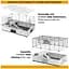Клітка Ferplast Modular 4 для кроликів та морських свинок - мініатюра 5