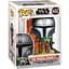 Фігурка Funko Pop! Star Wars:Мандалорець, що летить із малюком 9.6см (50959) [117704] - мініатюра 3