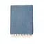 Плед-накидка Barine - Tan Throw denim синій 125x180 - мініатюра 2
