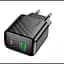 Сетевое зарядное устройство адаптер HOCO CS25A Rico 1USB/1Type-C, 20W/3A, поддержка быстрой зарядки PD/QC/FCP/AFC - миниатюра 4
