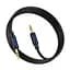 Аудіокабель Borofone BL20 True sound silicone audio cable AUX чорний - мініатюра 3