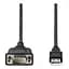 Кабель для передачі даних USB 2.0 AM to COM 1.8m DB9 RS232 FT232RNL black Digitus (DA-70172) - мініатюра 2