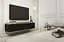 Тумба под телевизор навесная Perfect Home Оро/Oro 2-дверная RTV135 Черный мрамор роял (PFH-091358) - миниатюра 1