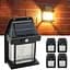 Сонячна лампа SOLAR WALL LAMP K-888 3 режими LED вуличний світильник для двору та фасаду - мініатюра 5