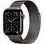 Смарт-часы Apple Watch Series 11 GPS + Cellular 42mm Slate Titanium Case with Slate Milanese Loop (MF8U4/MGJ14) [151122] - миниатюра 1