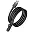 Дата кабель Hoco U150 Exquisite side plug and stand USB to Type-C 36W (1.2m) Black - мініатюра 6