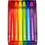 Набір зубних щіток Curaprox Rainbow Edition CS 5460 ultra soft 0.10 мм 6 шт. - мініатюра 1