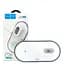 Зарядка беспроводная QI Hoco CW21 Wisdom 3-in-1 iphone/watch/airpods charge белая - миниатюра 4