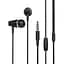 Наушники Hoco M34 with mic с микрофоном черные - миниатюра 1