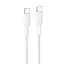 Кабель Belkin USB-C > USB-C заряджання/синхронізації 1м, 240Вт, Type-C, плетений, білий teh0013627 - мініатюра 2