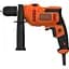 Дрель ударная Black+Decker сетевая 500 Вт (BEH200-QS) - миниатюра 3