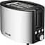 Тостер Edler EDTS-2572, Inox Black, 750W, 2 тости, 2 відділення, 5 режимів підсмажування, розморожування, підігрів, пластиковий корпус з нерж сталлю - мініатюра 1
