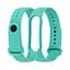 Силиконовый ремешок для Xiaomi Mi Band 5/6 цвет 11 бирюзовый - миниатюра 1