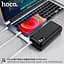 УМБ Hoco Serenity digital display большой capacity power bank DB34B 30000mAh 3 порта черная - миниатюра 4