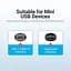 Кабель Vention USB to MiniUSB 2.0 5pin PVC Round 2 m Black (COMBH) - мініатюра 2