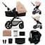 Універсальна коляска 3 в 1 Kinderkraft Moov 2 Sand Beige (KSMOOV02BEGEV00) - мініатюра 10