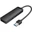 Хаб USB 3.0 - 4xUSB-A 3.0, 5Gbps, Black Vention - мініатюра 1
