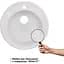 Кухонная мойка Lidz D510/200 WHI-01 белая (LIDZWHI01D510200) - миниатюра 5
