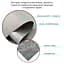 Самоклеюча екошкіра в рулоні Sticker Wall 1.37x3mx0.5mm LIGHT GREY (D) SW-00001324 - мініатюра 3