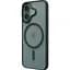 Чохол iLera ColorAnt Clear Case with MagSafe для Apple iPhone 16 Deep Green [iLGCAClCaDG16] [125221] - мініатюра 1