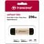 USB флеш накопитель Transcend 256GB JetFlash 930 Gold-Black USB 3.2/Type-C (TS256GJF930C) - миниатюра 8
