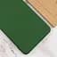 Чехол TPU GETMAN Liquid Silk Full Camera для Xiaomi Redmi 14C / Poco C75 Зеленый / Dark green - миниатюра 3